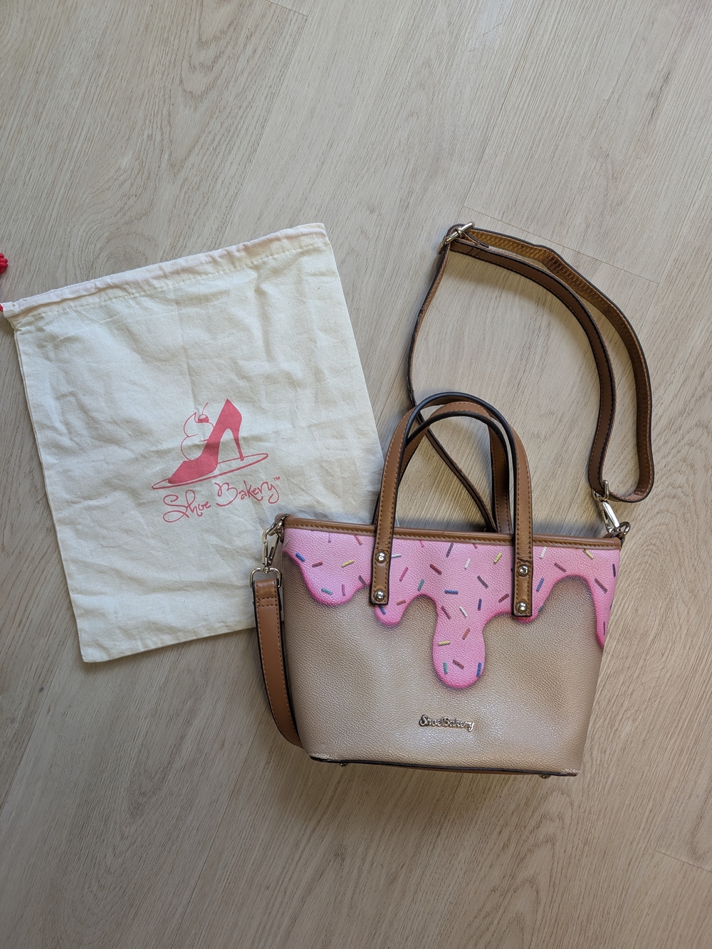 SHOE BAKERY Pink Sprinkle And Frosting Purse